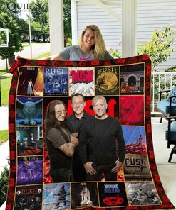 Rush Canadian Rock Band Quilt Bedding Set Blanket Best Gift For RushS Fans