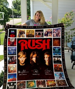 Rush Quilt Bedding Set Blanket Gifts For Fans Birthday Christmas Bedroom Decor, Gifts for Family