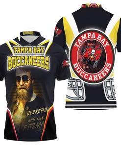 Ryan Fitzpatrick Tampa Bay Buccaneers Canvas Polo Shirt