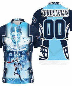 Ryan Tannehill 17 Tennessee Titans Afc South Champions Super Bowl 2021 Personalized Polo Shirt