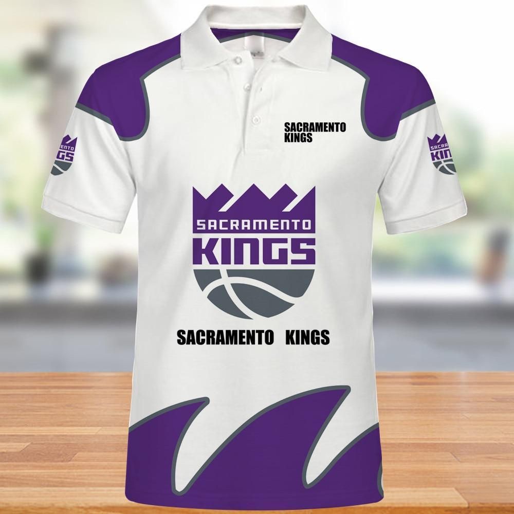 Sacramento Kings Polo 3D Shirts Summer Gift For Fans Nba
