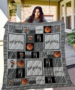 San Antonio Spurs Sas Quilt Bedding Set Blanket