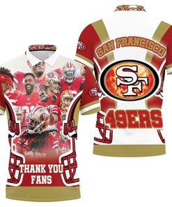 San Francisco 49Ers 2021 Thank You Fan 3D Polo Shirt
