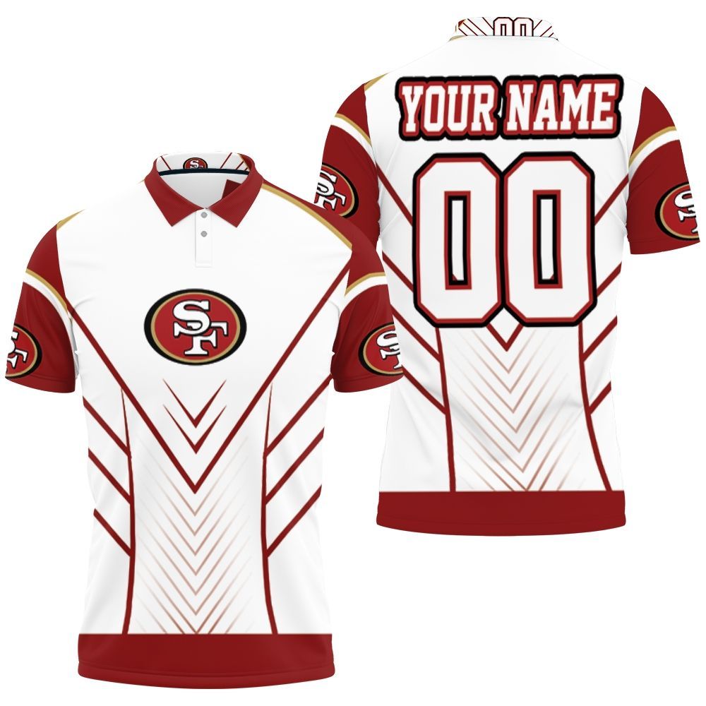 San Francisco 49Ers Nfl Lover 3D Personalized Polo Shirt