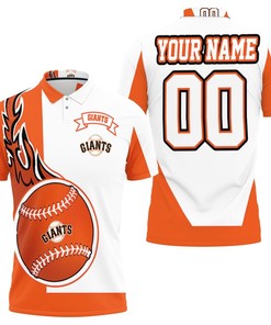 San Francisco Giants 3D Personalized Polo Shirt