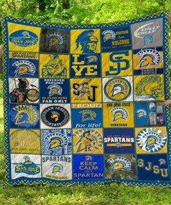 San Jose State Spartans Personalized Quilt Bedding Set for Home Decoration & Family Gifts