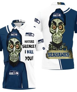 San Seattle Seahawks Haters I Kill You 3D Polo Shirt