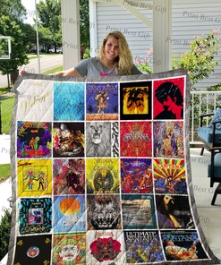 Santana Albums Cover Poster Personalized Quilt Bedding Set Blanket for Home Decoration and Family Gifts