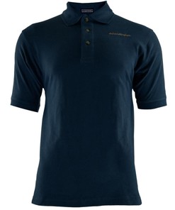 School Teacher Patch Navy Adult Polo T-Shirt