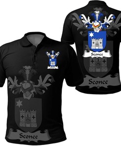 Sconce Family Crest Polo Shirt - Golf Shirt