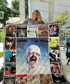 Scorpions Albums Cover Poster Quilt Bedding Set Blanket Bedroom Decor, Gifts for Family