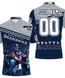 Seattle Seahawks Best Players 2020 Nfl Season Nfc West Champs Personalized Polo Shirt