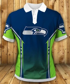 Seattle Seahawks Casual Polo Shirt