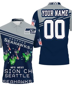 Seattle Seahawks Nfc West Division Champ 2020 Nfl Season Legendary Personalized Polo Shirt