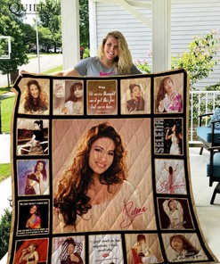 Selena Quintanilla Quilt Bedding Set Blanket For Fans Birthday Christmas Thanksgiving