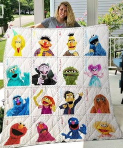Sesame Street Quilt Bedding Set Blanket Limited Quilt Bedding Set Blanket