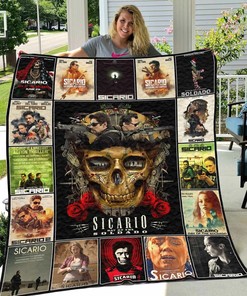 Sicario Personalized Quilt Bedding Set Blanket for Home Decoration