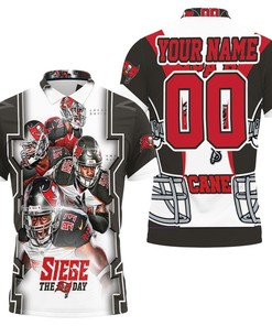 Siege The Day Tampa Bay Buccaneers Nfc South Division Champions Super Bowl 2021 Personalized Polo Shirt