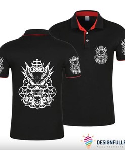 Skull Gift The Satanic Skull Polo Shirt Nhd