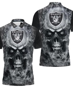 Skull Oakland Raiders S Sweatshirt Pullover 3D Polo Shirt