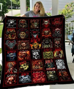 Slayer 3 Custom Quilt Bedding Set Blanket Great for Bedroom Decor and Family Gifts