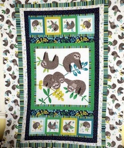 Sloth Quilt Bedding Set Bedroom Decor Gifts for Sloth Lovers