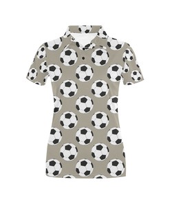 Snowman Print Design Women's Polo Shirt 3D Polo Shirt A9