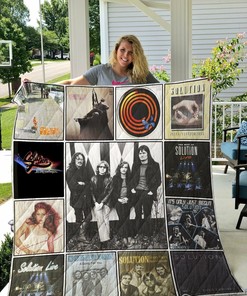 Solution Quilt Bedding Set Blanket Personalized with Name for Home Decor and Picnics - Great Family Gifts