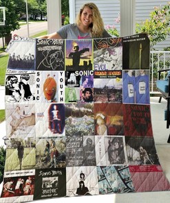 Sonic Youth Blanket Quilt Bedding Set - Personalized Bedroom Decor for Family Gifts and Home Decoration
