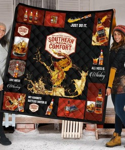 Southern Comfort All I Need Is Whisky Gift Idea Quilt Bedding Set Bedroom Decor, Gifts for Family