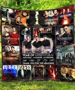 Spellbinding Supernatural Quilt Blanket Bedding Set - Suitable for Home Decoration and Picnics