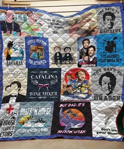 Step Brothers Quotes Personalized Quilt Blanket Bedding Set, Great for Bedroom Decor and Family Gifts