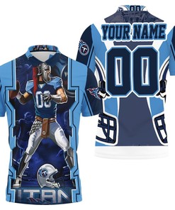 Stephen Gostkowski 03 Tennessee Titans 2021 Super Bowl Afc South Division Champions Personalized Polo Shirt
