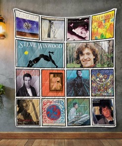 Steve Winwood Album Covers Quilt Blanket Bedding Set for Home Decoration and Family Gifts