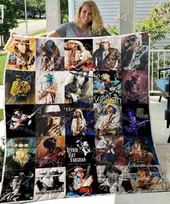 Stevie Ray Vaughan Quilt Bedding Set Blanket Limited Quilt Bedding Set Blanket
