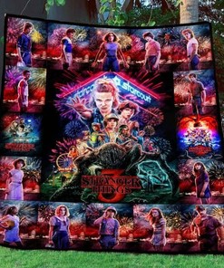 Stranger Things Quilt Bedding Set Blanket Limited Quilt Bedding Set Blanket