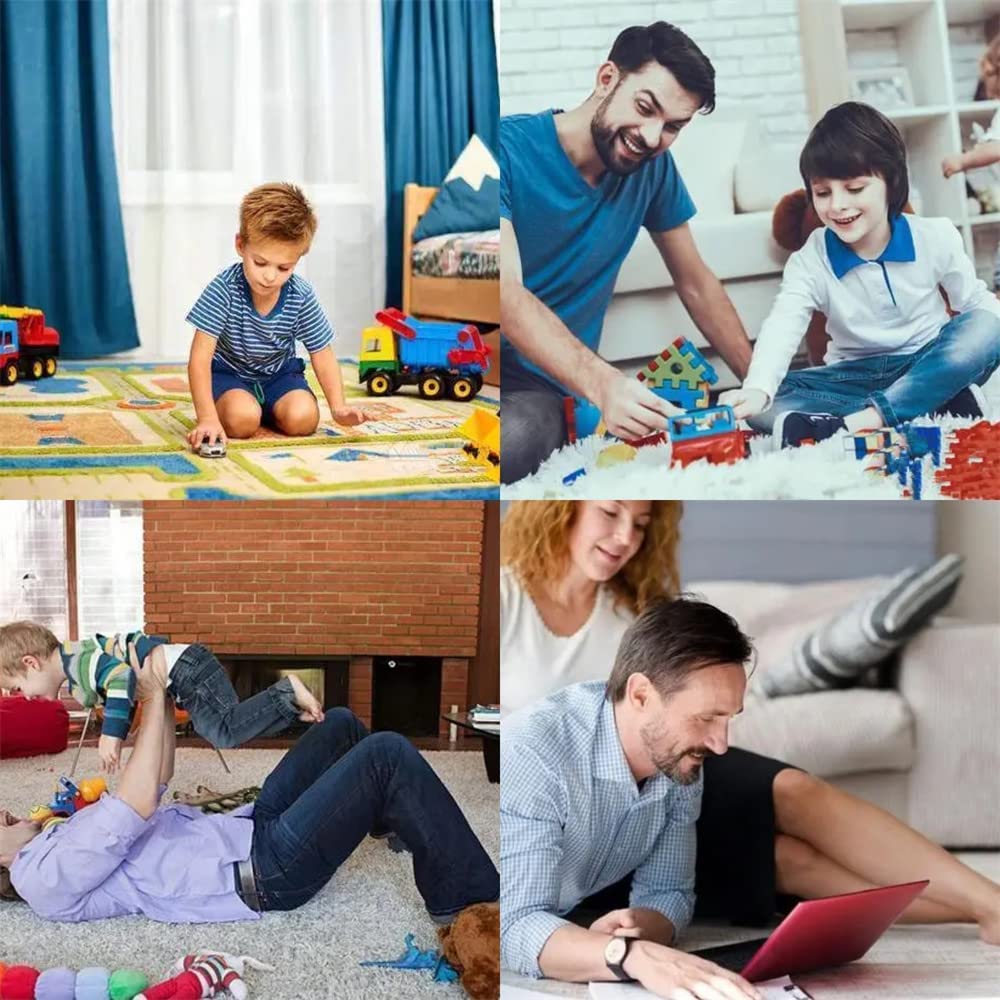 Stylish Black Gamer Gamepad Controller Area Rugs for Living Room Decor - Image 4