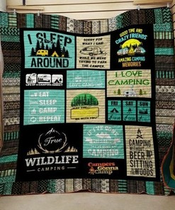 Stylish Camping Clp280612 Quilt Bedding Set Blanket - Suitable for Picnics and Bedroom Decor