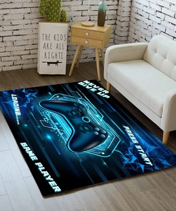 Stylish Game Room Themed Area Rugs - Perfect for Living Room, Bedroom and Gaming Room