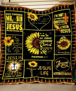 Stylish Jesus Blanket 3D Printing Quilt Bedding Set - Great for Bedroom Decoration and Family Gifts