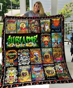 Sublime Personalized Quilt Bedding Set Blanket for Family Gifts