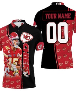 Super Bowl 2020 Kansas City Chiefs Patrick Mahomes Best Moment Best Player Number 15 3D Personalized Polo Shirt