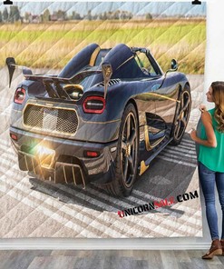 Super Car Koenigsegg Agera N 3D Customized Personalized Quilt Bedding Set Blanket