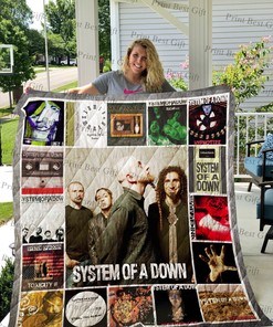 System of a Down Albums Customizable Quilt Blanket Bedding Set for Family Gifts