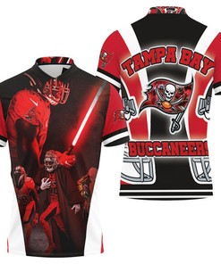 Tampa Bay Buccaneers 2021 Nfl Champions Jedi Lightsaber 3D Polo Shirt