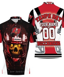 Tampa Bay Buccaneers 2021 Nfl Champions Skull Personalized Polo shirt