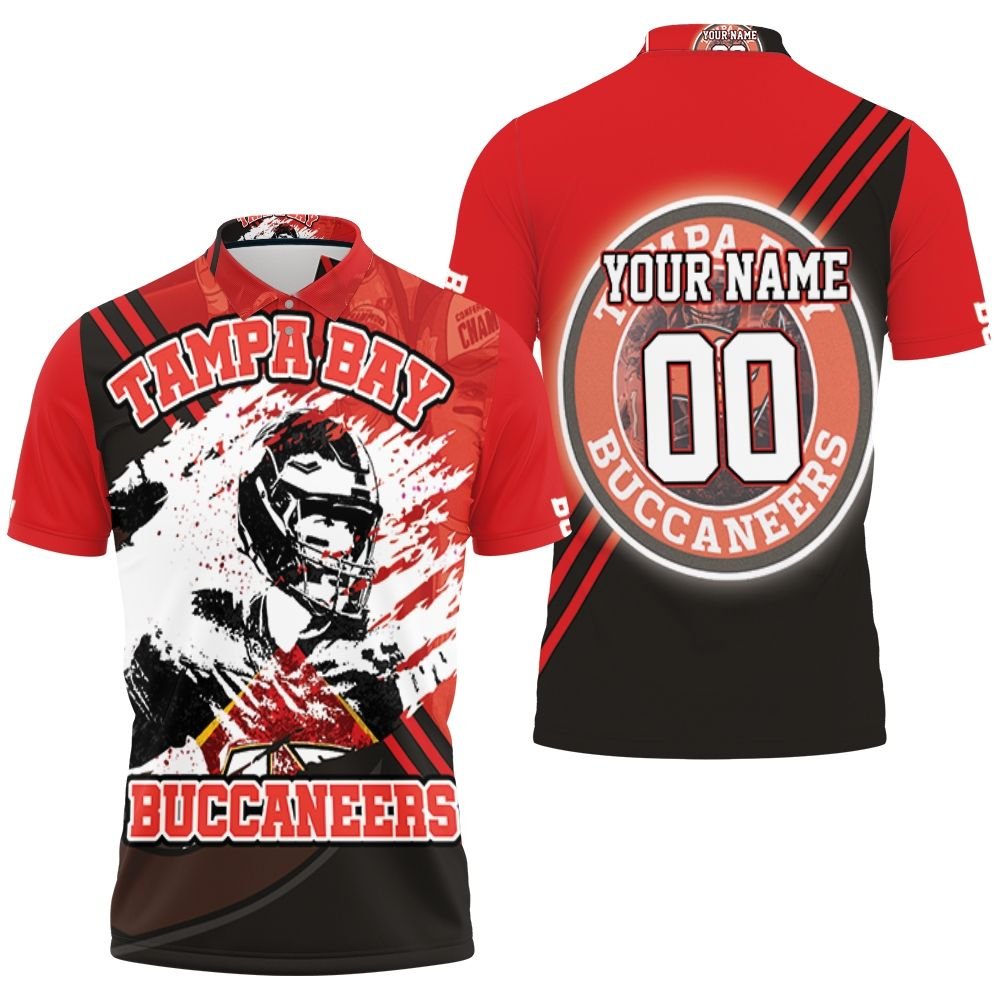 Tampa Bay Buccaneers 2021 Super Bowl Champions Fan Personalized Polo shirt