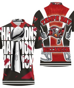 Tampa Bay Buccaneers 2021 Super Bowl Champions Polo Shirt Fan Gift