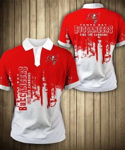 Tampa Bay Buccaneers 3D Polo Shirt