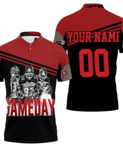 Tampa Bay Buccaneers 4 Game Day Nfc South Division Champions Super Bowl 2021 Personalized Polo Shirt